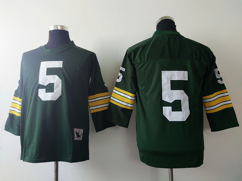 Men's Green Bay Packers Paul Hornung Mitchell & Ness Green Legacy Jersey